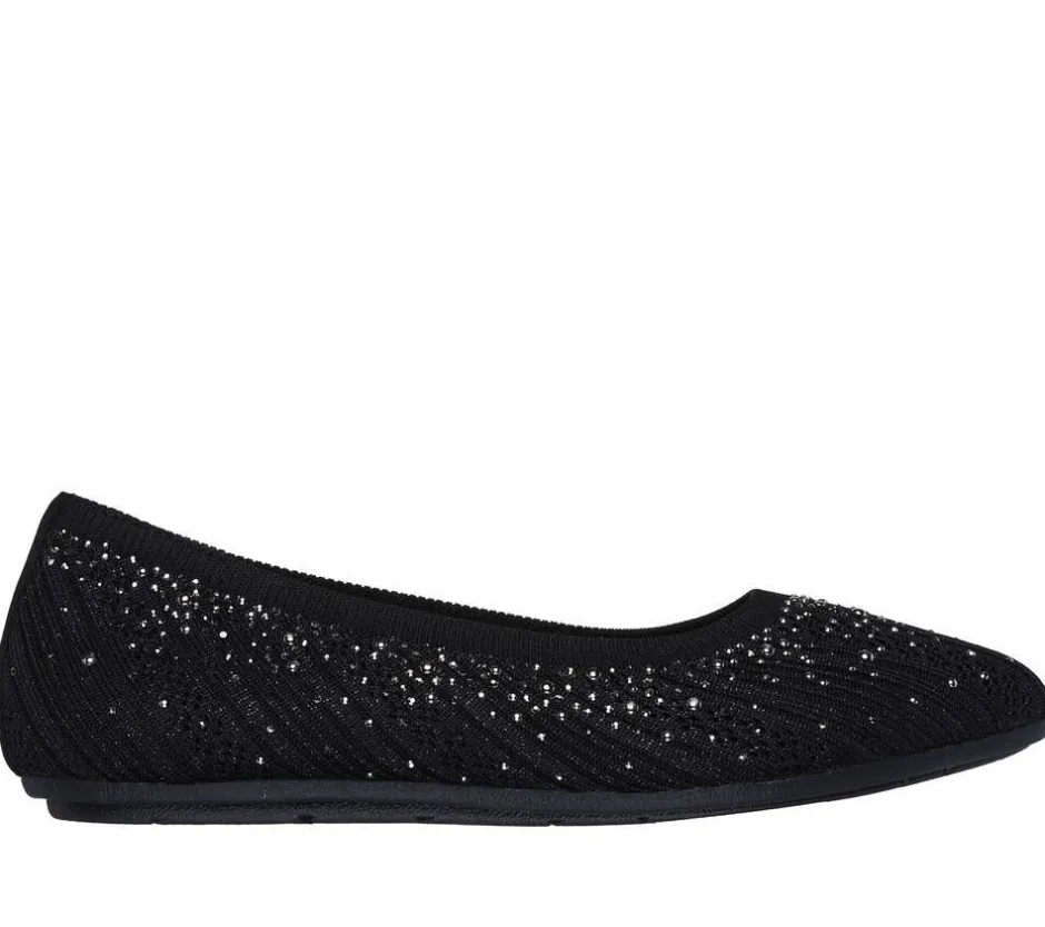 Skechers Kävelykengät*ballerinat Womens Cleo 2.0 BLK BLK Black
