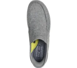 Skechers Kangaskengät*kangaskengät Mens Melson Slip-Ins GRY GRY Grey