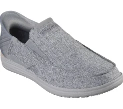 Skechers Kangaskengät*kangaskengät Mens Melson Slip-Ins GRY GRY Grey
