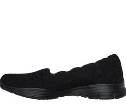 Skechers Kävelykengät*kävelyballerinat 158867 Womens Arch Fit Seager BBK BBK Black