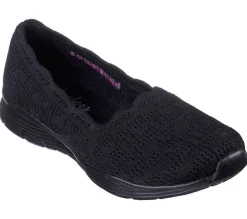 Skechers Kävelykengät*kävelyballerinat 158867 Womens Arch Fit Seager BBK BBK Black