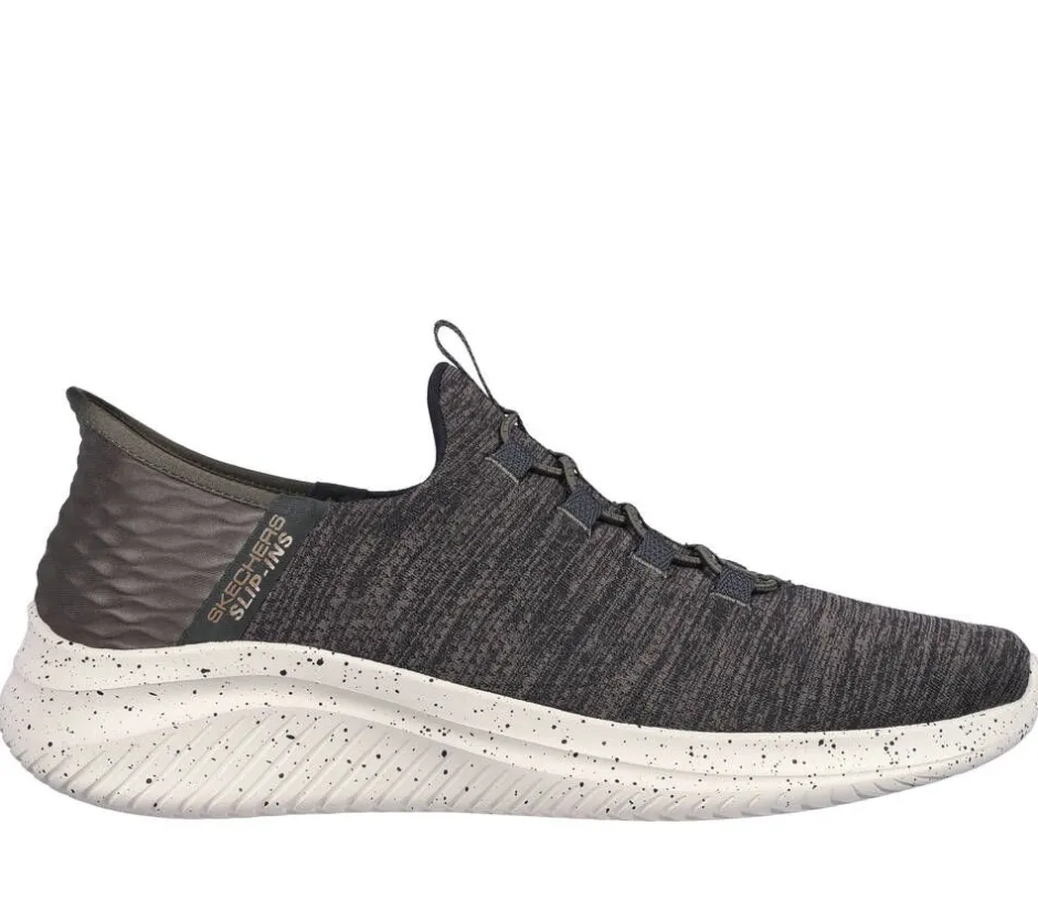Skechers Kävelykengät*kävelykengät Mens Slip-Ins Ultra Flex 3.0 OLV OLV Olive