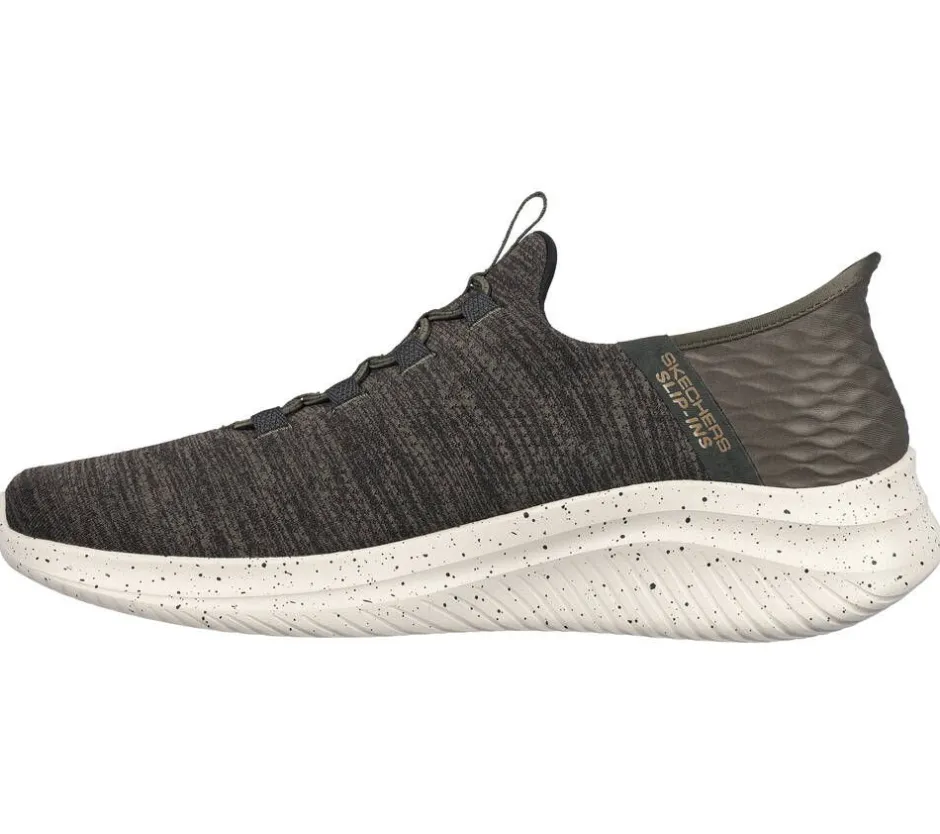 Skechers Kävelykengät*kävelykengät Mens Slip-Ins Ultra Flex 3.0 OLV OLV Olive