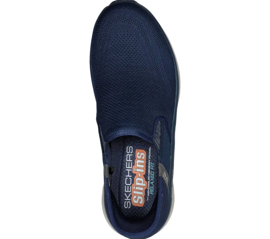 Skechers Kävelykengät*kävelykengät Mens De Luxe Walker NVY NVY Navy