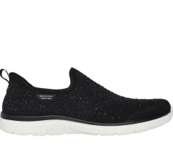 Skechers Kävelykengät*kävelykengät Slip-ins: Virtue - Starlight Black Bkw Black White