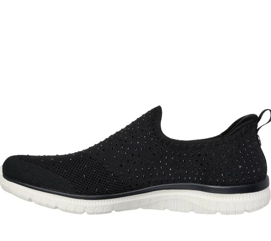 Skechers Kävelykengät*kävelykengät Slip-ins: Virtue - Starlight Black Bkw Black White