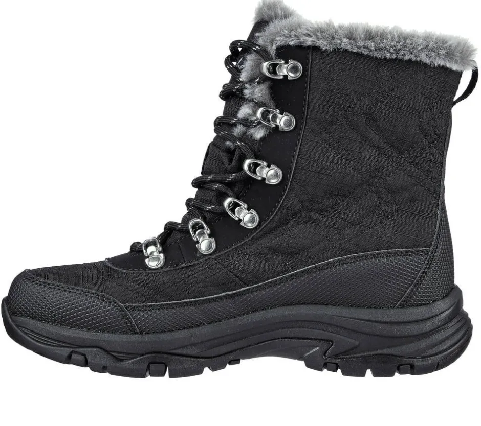 Skechers Nilkkurit*nilkkurit Womens Trego Waterproof BLK BLK Black