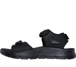 Skechers Sandaalit*sandaalit BBK Go Walk Flex Sandal - Antigua Beach BBK Black