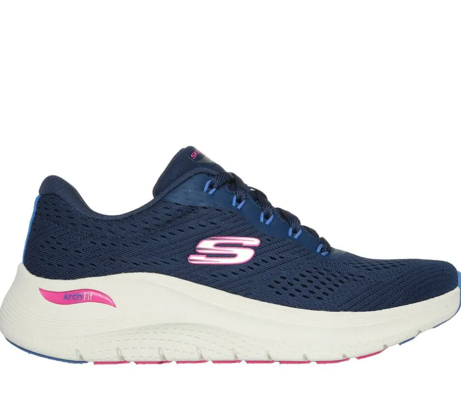Skechers Tennarit Ja Sneakerit*sneakerit Womens Arch Fit - Big League NVMT NVMT Navy Multi