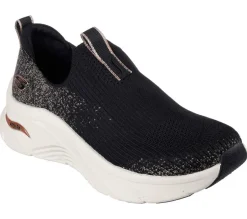 Skechers Tennarit Ja Sneakerit*sneakerit Womens Arch Fit D'Lux BKRG BKRG Black Rosegold