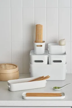 Smartstore Säilytyskorit Ja Laatikot|Ruoansäilytys Ja Järjestys*Compact Slim 1,3 L valkoinen