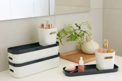 Smartstore Säilytyskorit Ja Laatikot|Ruoansäilytys Ja Järjestys*Compact Slim kansi harmaa
