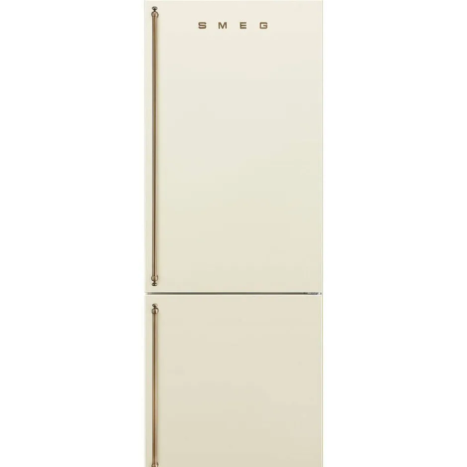 Smeg Jääkaapit Ja Pakastimet*Coloniale jääkaappi-pakastin 70 cm FA8005RPO5 kerma, oikea