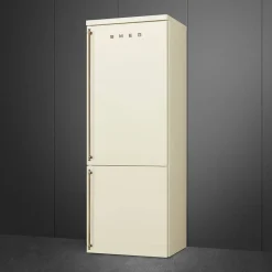 Smeg Jääkaapit Ja Pakastimet*Coloniale jääkaappi-pakastin 70 cm FA8005RPO5 kerma, oikea