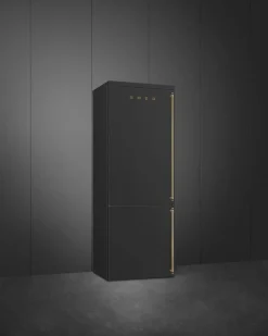 Smeg Jääkaapit Ja Pakastimet*Coloniale jääkaappipakastin 70 cm FA8005RPO5 antrasiitti vas
