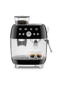 Smeg Kahvi Ja Kuumat Juomat*espressokeitin myllyllä EGF03BLEU musta