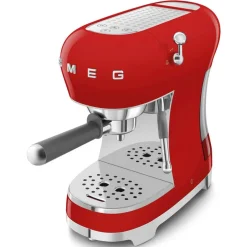 Smeg Kahvi Ja Kuumat Juomat*espressokone ECF02RDEU punainen