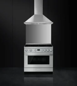 Smeg Uunit Ja Liedet*induktioliesi monitoimiuunilla CPF9IPX Portofino teräs