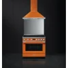 Smeg Uunit Ja Liedet*induktioliesi monitoimiuunilla CPF9IPOR Portofino oranssi