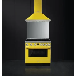 Smeg Uunit Ja Liedet*induktioliesi monitoimiuunilla CPF9IPYW Portofino keltainen