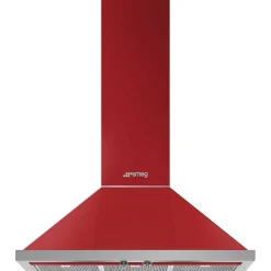 Smeg Liesituulettimet*liesituuletin KPF9RD Portofino 90 cm punainen seinämalli