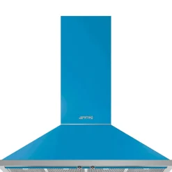 Smeg Liesituulettimet*liesituuletin Portofino 120 cm turkoosi