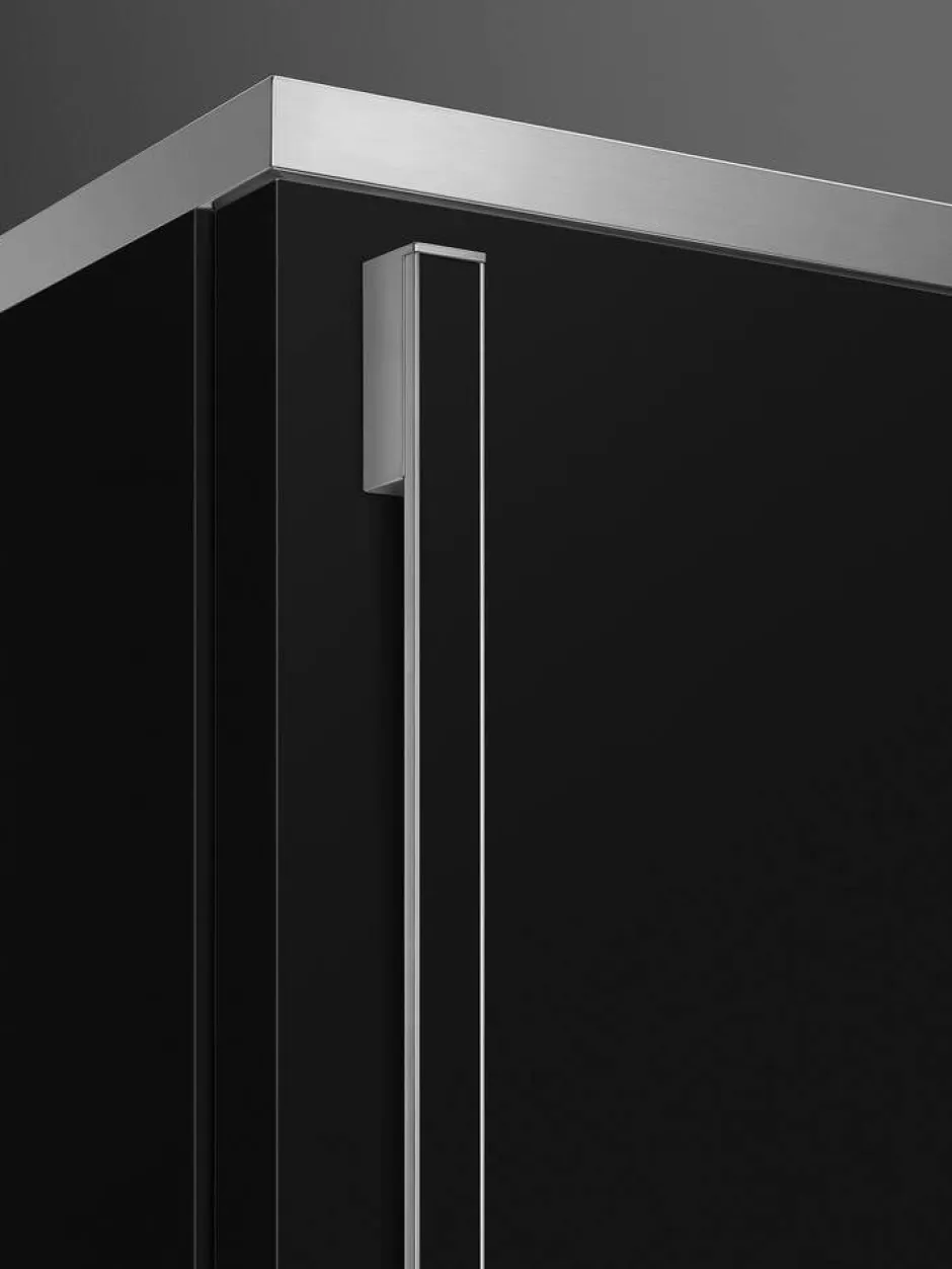 Smeg Jääkaapit Ja Pakastimet*Portofino jääkaappipakastin FA490RBL5 musta oikea