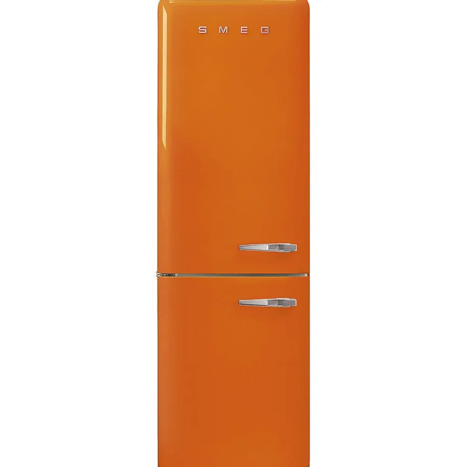 Smeg Jääkaapit Ja Pakastimet*retrojääkaappi FAB32LOR5 oranssi, vasen