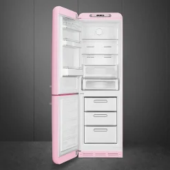 Smeg Jääkaapit Ja Pakastimet*retrojääkaappi FAB32LPK5 vaaleanpunainen, vasen