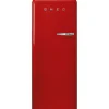 Smeg Jääkaapit Ja Pakastimet*retrojääkaappi FAB28LRD5 153 cm, pun., vasen