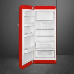 Smeg Jääkaapit Ja Pakastimet*retrojääkaappi FAB28LRD5 153 cm, pun., vasen