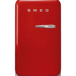Smeg Jääkaapit Ja Pakastimet*retrojääkaappi FAB5LRD5 73 cm, punainen, vasen
