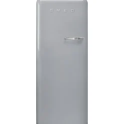 Smeg Jääkaapit Ja Pakastimet*retrojääkaappi FAB28LSV5 153 cm, hopea, vasen