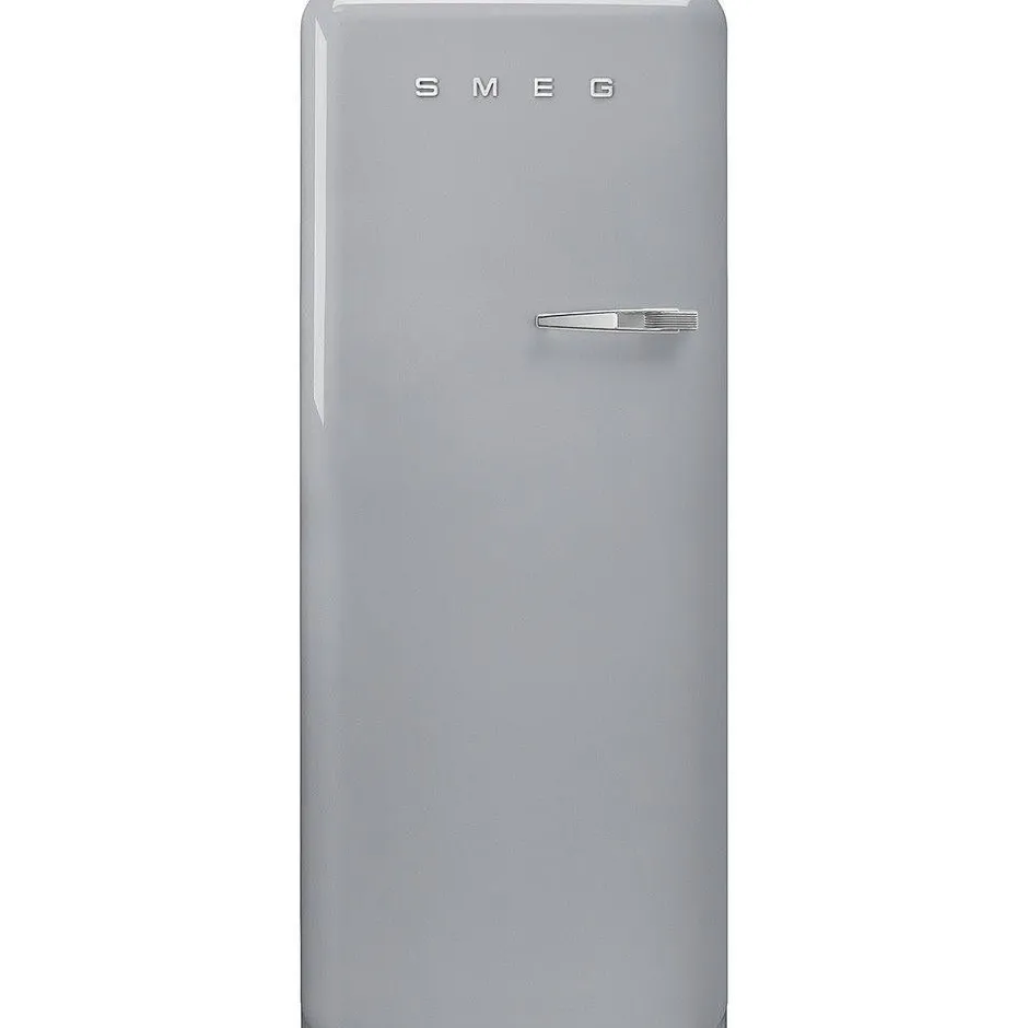 Smeg Jääkaapit Ja Pakastimet*retrojääkaappi FAB28LSV5 153 cm, hopea, vasen