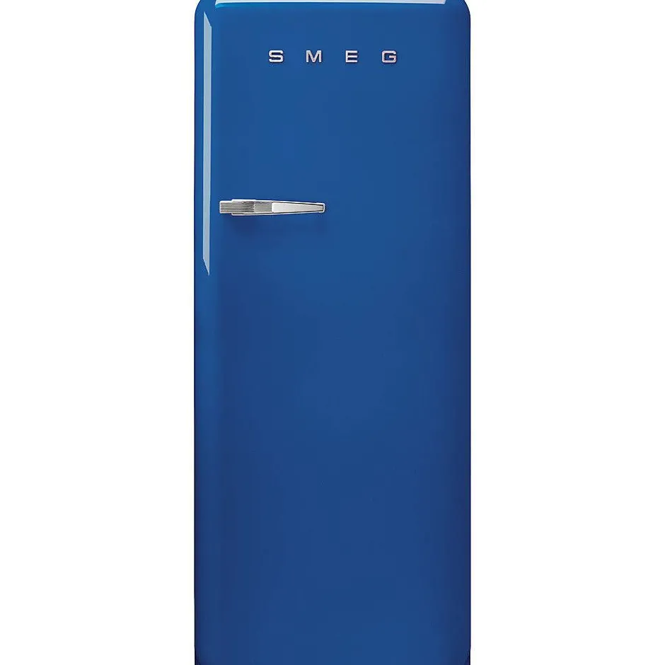 Smeg Jääkaapit Ja Pakastimet*retrojääkaappi FAB28RBE5 153 cm, sininen, oikea