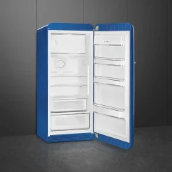 Smeg Jääkaapit Ja Pakastimet*retrojääkaappi FAB28RBE5 153 cm, sininen, oikea