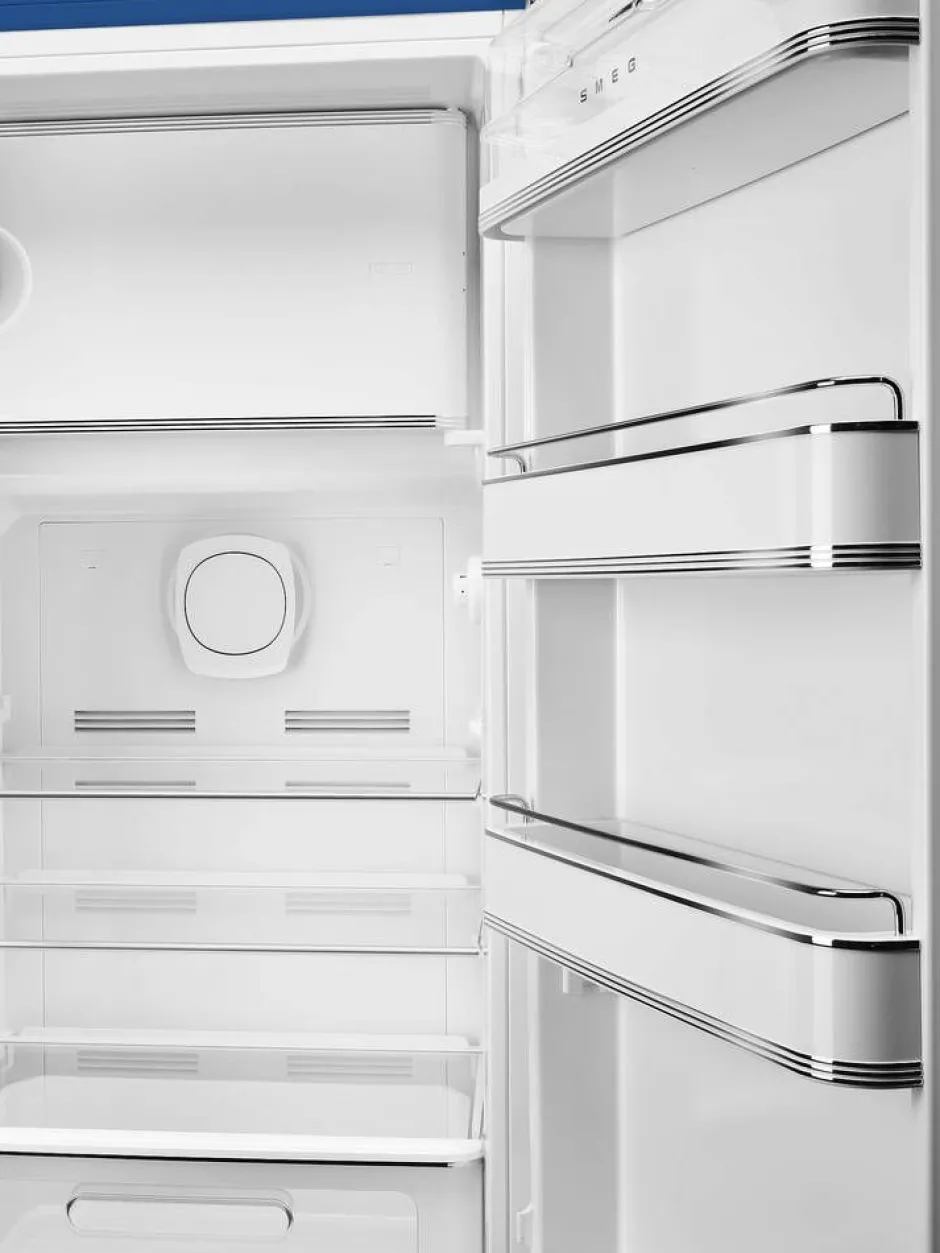 Smeg Jääkaapit Ja Pakastimet*retrojääkaappi FAB28RBE5 153 cm, sininen, oikea
