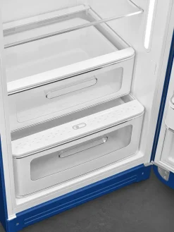 Smeg Jääkaapit Ja Pakastimet*retrojääkaappi FAB28RBE5 153 cm, sininen, oikea