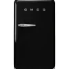 Smeg Jääkaapit Ja Pakastimet*retrojääkaappi FAB10RBL5, musta, oikea