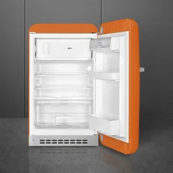 Smeg Jääkaapit Ja Pakastimet*retrojääkaappi FAB10ROR5, oranssi, oikea