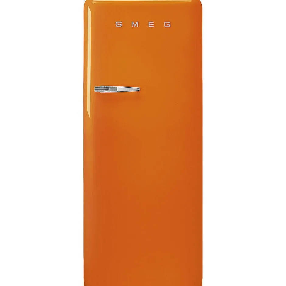 Smeg Jääkaapit Ja Pakastimet*retrojääkaappi FAB28ROR5 153 cm, oranssi, oikea