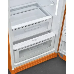 Smeg Jääkaapit Ja Pakastimet*retrojääkaappi FAB28ROR5 153 cm, oranssi, oikea