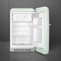 Smeg Jääkaapit Ja Pakastimet*retrojääkaappi FAB10RPG5, pastellinvihreä, oikea