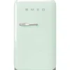Smeg Jääkaapit Ja Pakastimet*retrojääkaappi FAB5RPG5 73 cm, pastellinvihreä, oikea