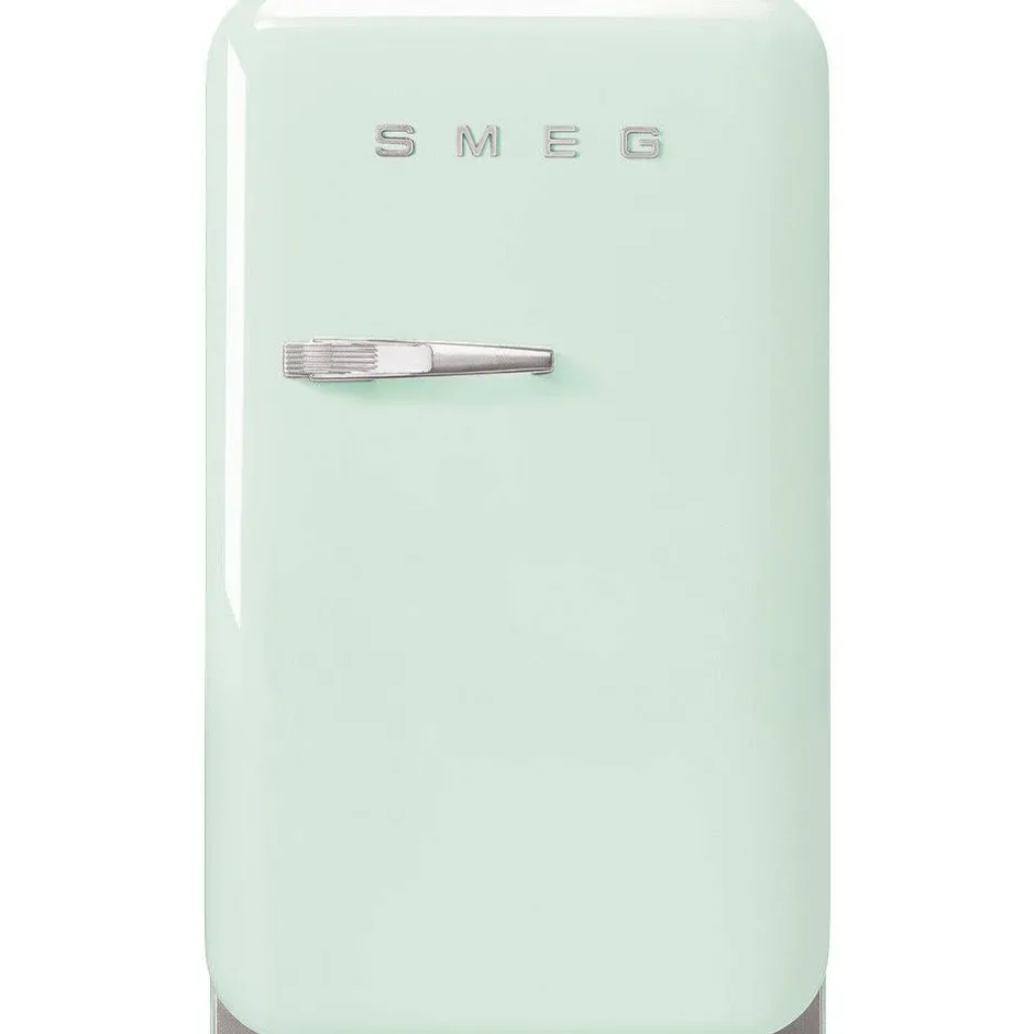Smeg Jääkaapit Ja Pakastimet*retrojääkaappi FAB5RPG5 73 cm, pastellinvihreä, oikea
