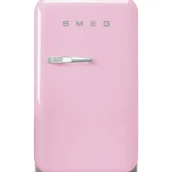 Smeg Jääkaapit Ja Pakastimet*retrojääkaappi FAB5RPK5 73 cm, vaaleanpunainen, oikea
