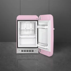 Smeg Jääkaapit Ja Pakastimet*retrojääkaappi FAB5RPK5 73 cm, vaaleanpunainen, oikea