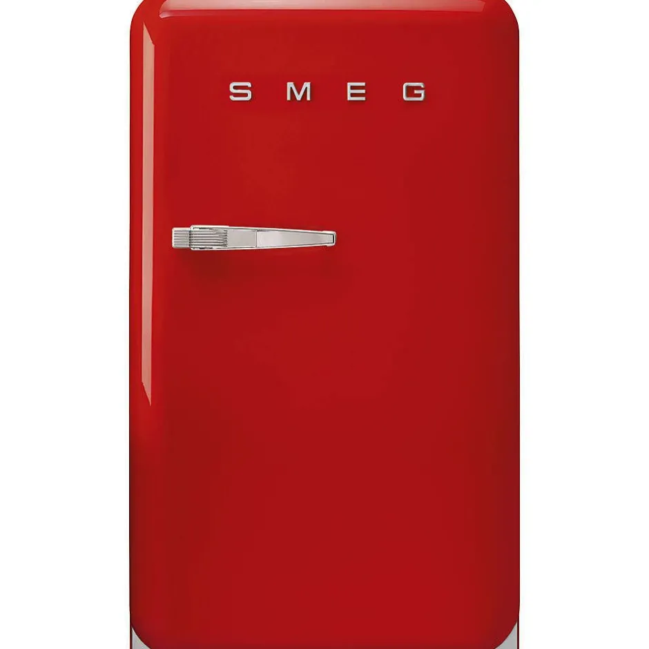 Smeg Jääkaapit Ja Pakastimet*retrojääkaappi FAB10RRD5, punainen, oikea
