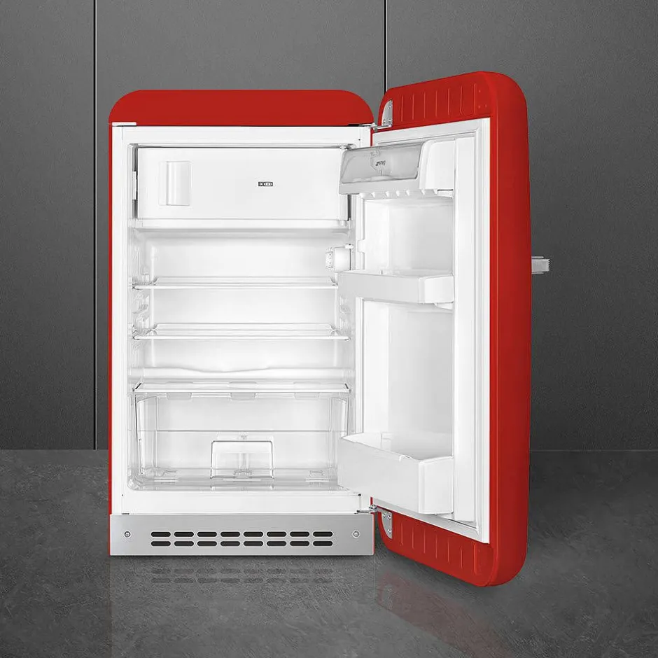 Smeg Jääkaapit Ja Pakastimet*retrojääkaappi FAB10RRD5, punainen, oikea