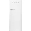 Smeg Jääkaapit Ja Pakastimet*retrojääkaappi FAB28RWH5 153 cm, valk., oikea